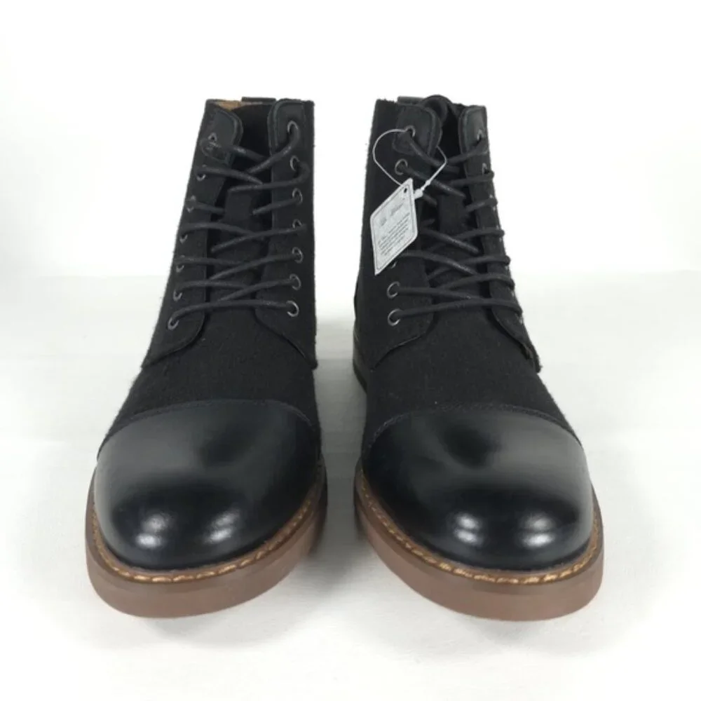 LA MILANO Men's STANCE II GENUINE LEATHER UPPER B51712-1 Oxford Boots‎ Size 7